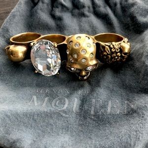 RARE Alexander McQueen Knuckle Duster